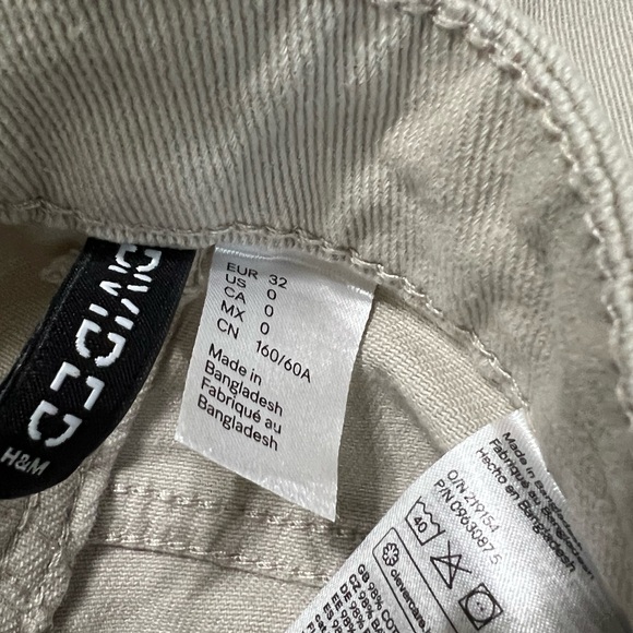 Tan H&M Wide Leg Jeans - Picture 2 of 2